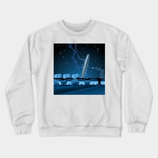 That UFO Podcast Textless (Winter / Square) Crewneck Sweatshirt